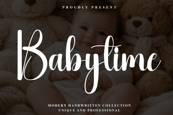 Babytime Font for Crafters and Designers