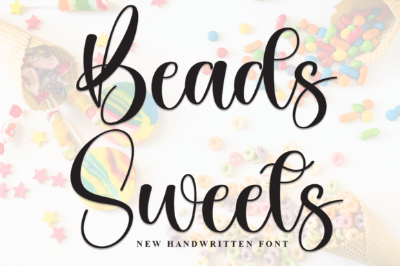 Beads Sweets: A Font for Creative Crafters and Product Makers