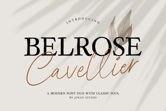 Belrose Cavellier Duo: A Font Choice That Elevates Digital Design