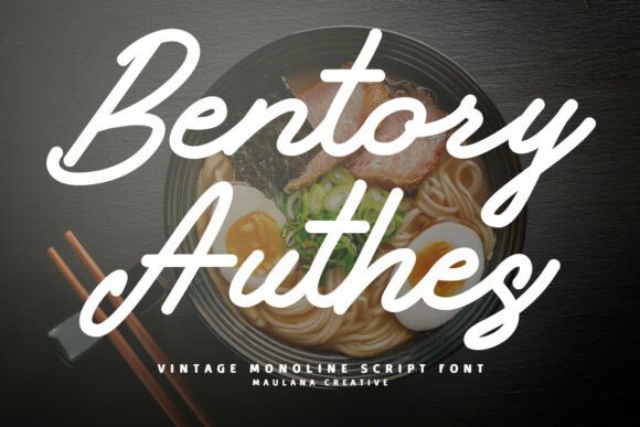 Bentory Authes: A Font That Fits the Brand
