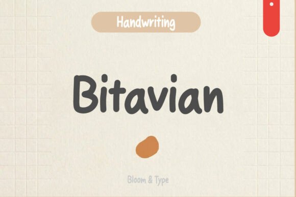 Bitavian: A Handwritten Font That Elevates Your Web Design