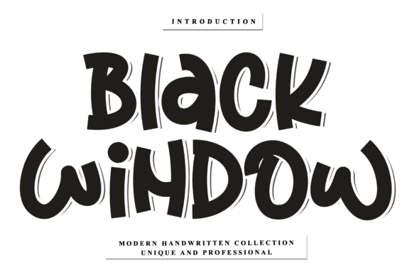 Black Window: A Script Font for Modern Web Design
