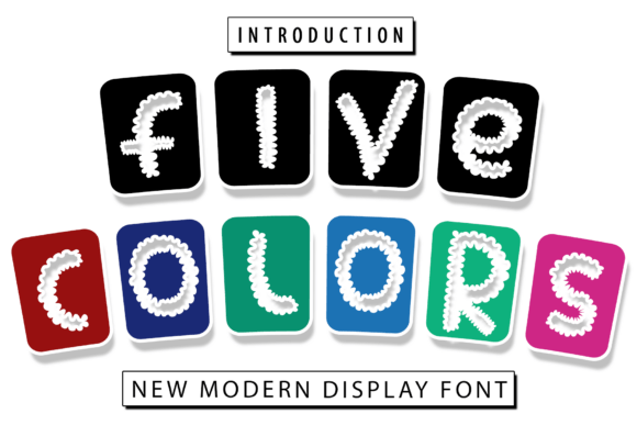 Five Colors: A Versatile Handwritten Font for Web Design