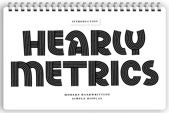 Hearly Metrics: A Font for Thoughtful Design