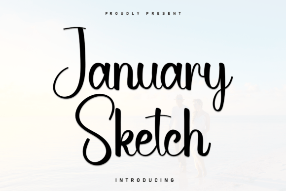 January Sketch: A Font for Heartfelt Design