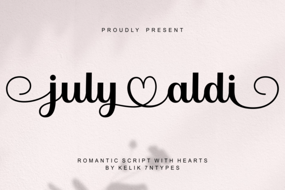 July Aldi: A Romantic Script for Crafting with Heart