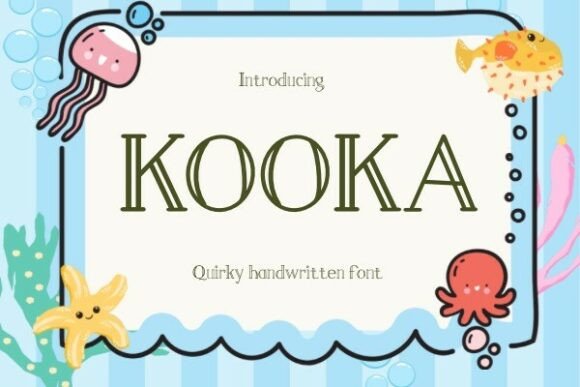 Kooka: A Hand-Drawn Font with Personality