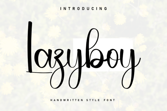 Lazyboy: A Font That Breathes Warmth Into Branding