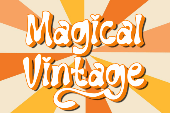 Magical Vintage: A Font That Transforms Digital Campaigns