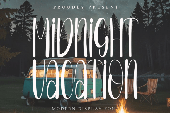 Midnight Vacation: A Font That Elevates Your Brand