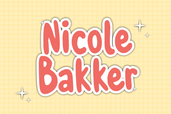 Nicole Bakker: A Font That Brings Joy to Every Project