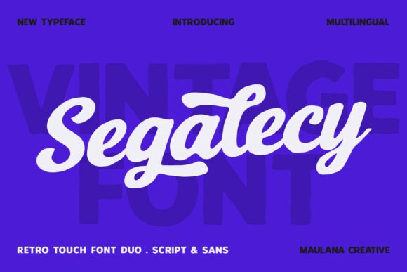 Segalecy: The Font That Elevates Your Visual Storytelling
