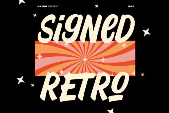 Signed Retro: A Timeless Font for Editorial Design