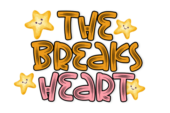 The Breaks Heart: A Font That Breathes Life Into Handmade Creations