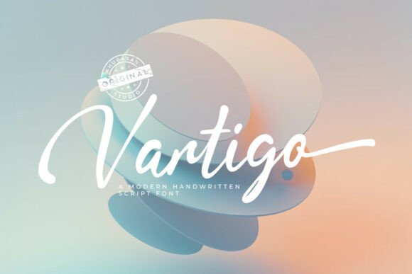 Vartigo: A Script Font for Editorial Design and Branding